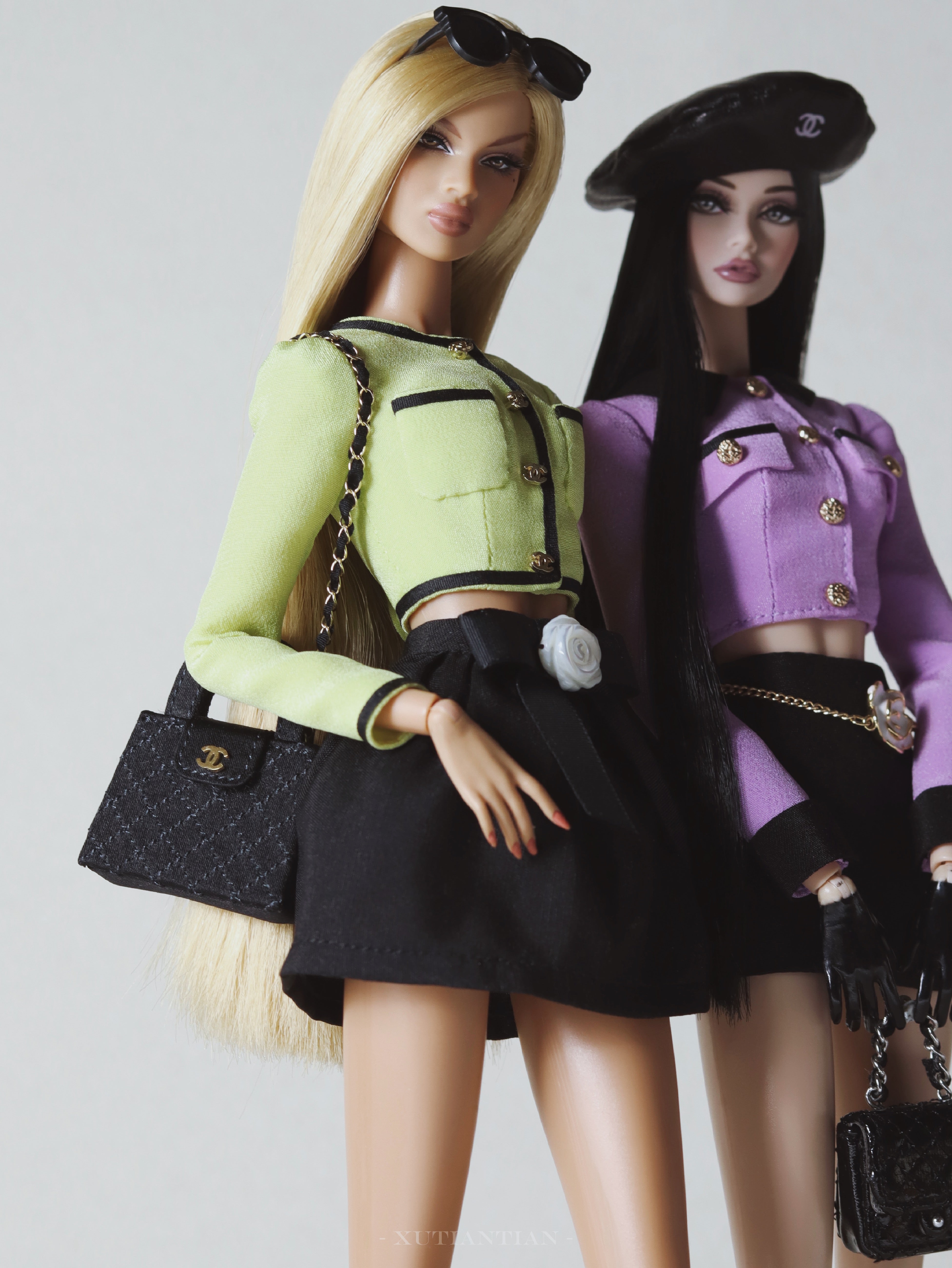 Contrast Trim Cropped Jacket for Fashion Royalty, Nu Face, Poppy Parker