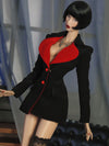 Contrast Collar Blazer Mini Dress for Fashion Royalty, Nu Face, Poppy Parker