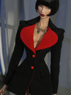 Contrast Collar Blazer Mini Dress for Fashion Royalty, Nu Face, Poppy Parker