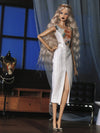 High Waist Slit Midi Skirt for Fashion Royalty, Nu Face, Poppy Parker