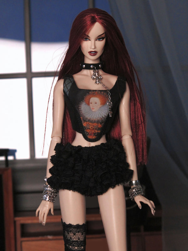Layered Lace Ruffle Shorts for Fashion Royalty, Nu Face, Poppy Parker