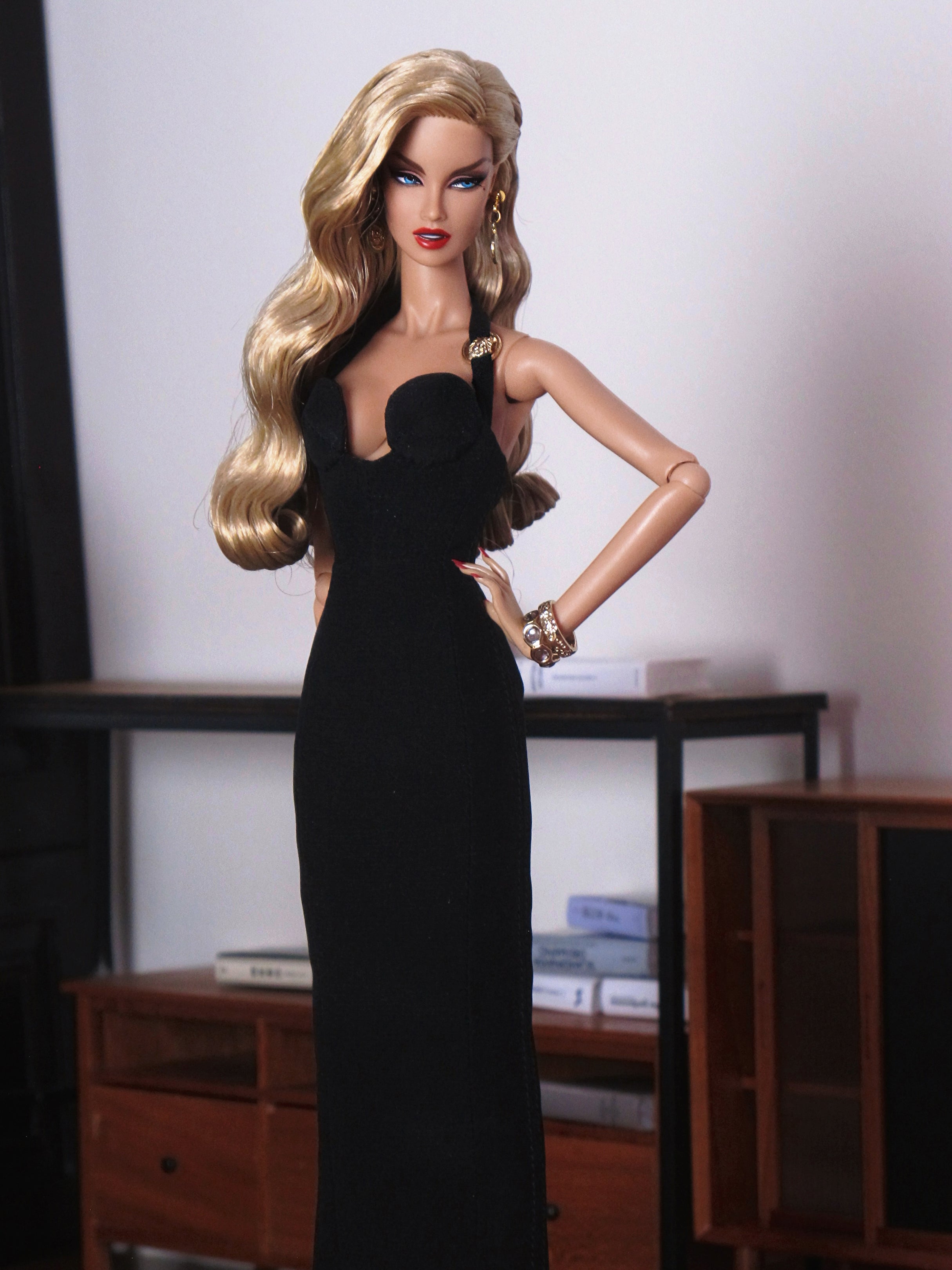 Halter Maxi Gown for Fashion Royalty, Nu Face, Poppy Parker