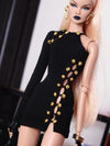 Asymmetrical Side Cutout Mini Dress for Fashion Royalty, Nu Face, Poppy Parker