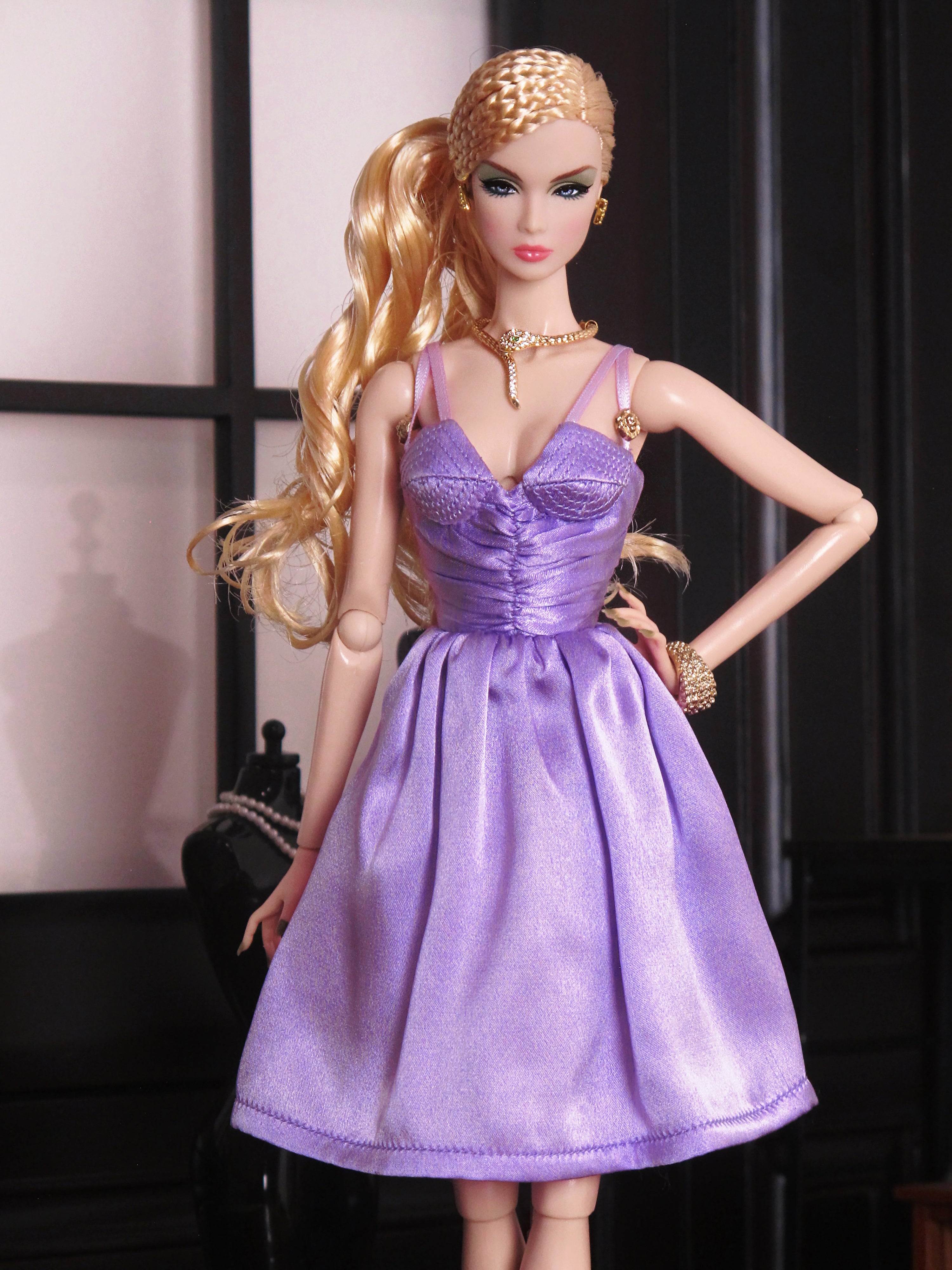 Long Cami Dress for Fashion Royalty, Nu Face, Poppy Parker