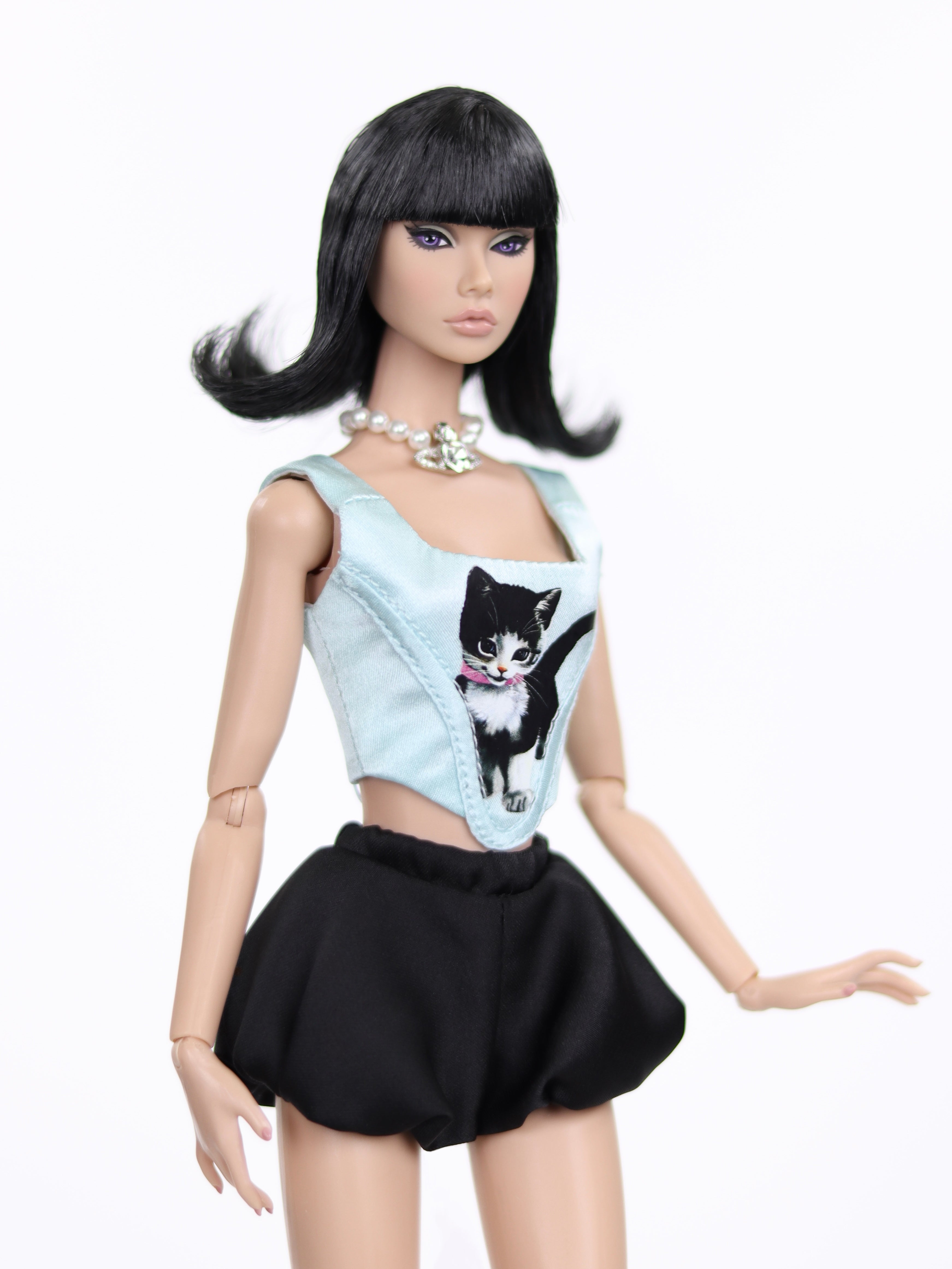 Voluminous Bubble Shorts for Fashion Royalty, Nu Face, Poppy Parker