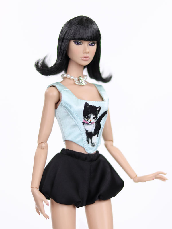 Voluminous Bubble Shorts for Fashion Royalty, Nu Face, Poppy Parker