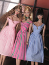 Draped Cowl Neck Midi Dress for Fashion Royalty, Nu Face, Poppy Parker
