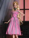 Draped Cowl Neck Midi Dress for Fashion Royalty, Nu Face, Poppy Parker