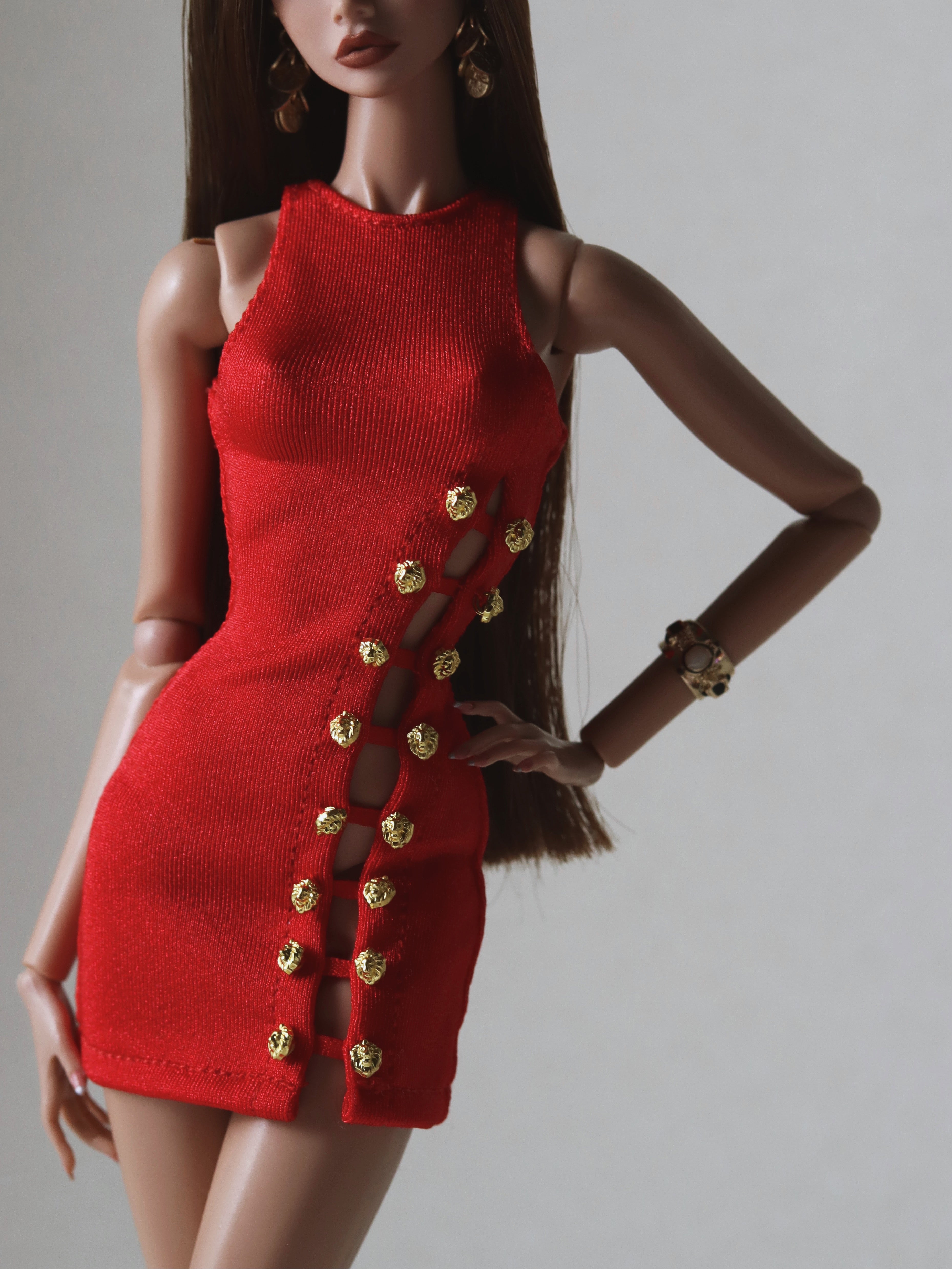 Side Cutout Mini Dress for Fashion Royalty, Nu Face, Poppy Parker