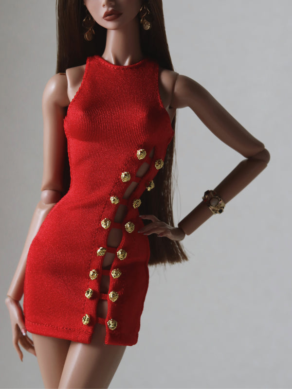 Side Cutout Mini Dress for Fashion Royalty, Nu Face, Poppy Parker