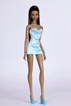 Satin Corset Mini Dress for Fashion Royalty, Nu Face, Poppy Parker
