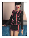 Trim Detail Tweed Skirt Set for Fashion Royalty, Nu Face, Poppy Parker