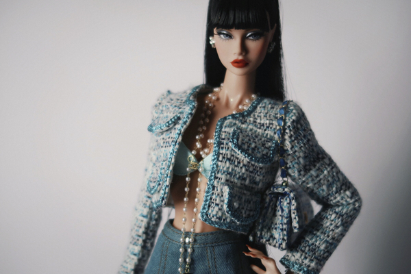 Bouclé Coat for Fashion Royalty, Nu Face, Poppy Parker