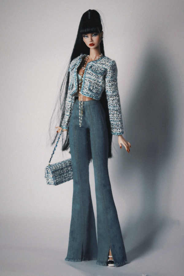 Bouclé Coat for Fashion Royalty, Nu Face, Poppy Parker