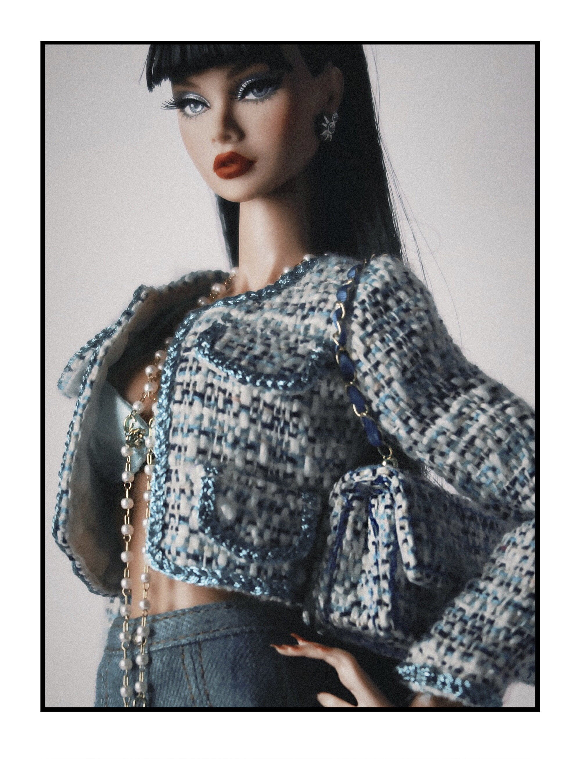 Bouclé Coat for Fashion Royalty, Nu Face, Poppy Parker