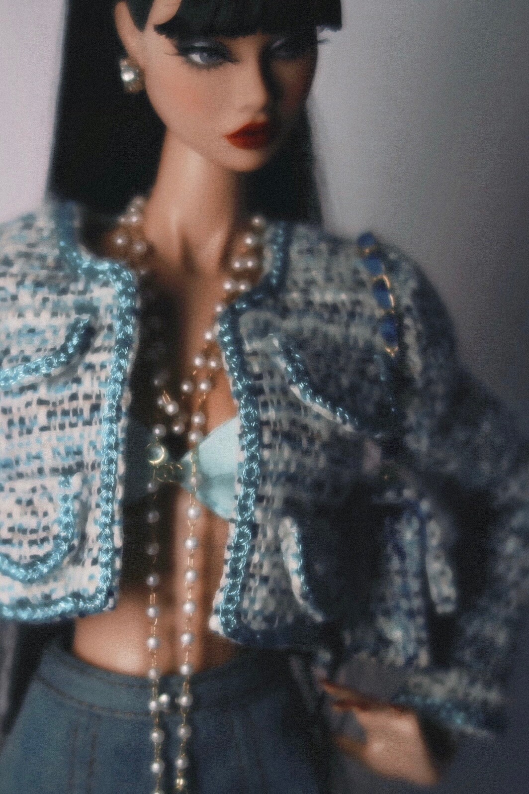 Bouclé Coat for Fashion Royalty, Nu Face, Poppy Parker