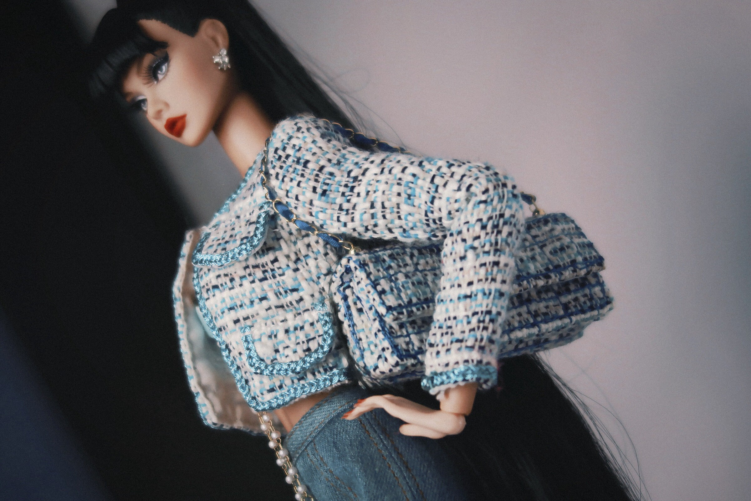 Bouclé Coat for Fashion Royalty, Nu Face, Poppy Parker