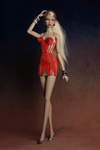 Cut-Out Mini Gown with Cone Bra for Fashion Royalty, Nu Face, Poppy Parker