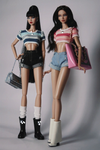 Edgy Denim Shorts for Fashion Royalty, Nu Face, Poppy Parker