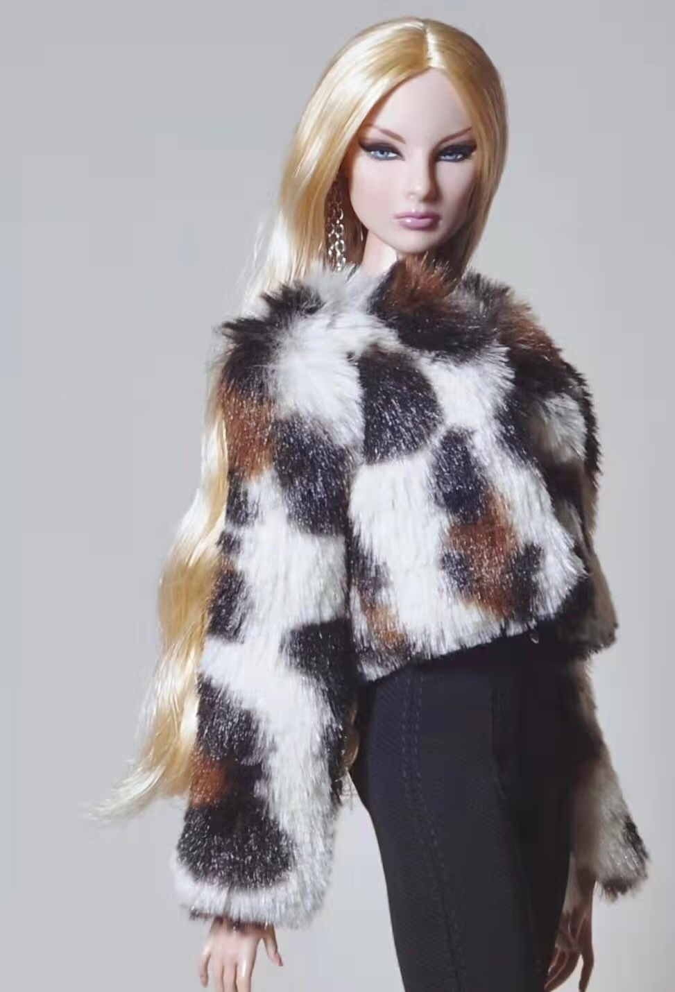 Luxurious Fur Coat for Fashion Royalty, Nu Face, Poppy Parker