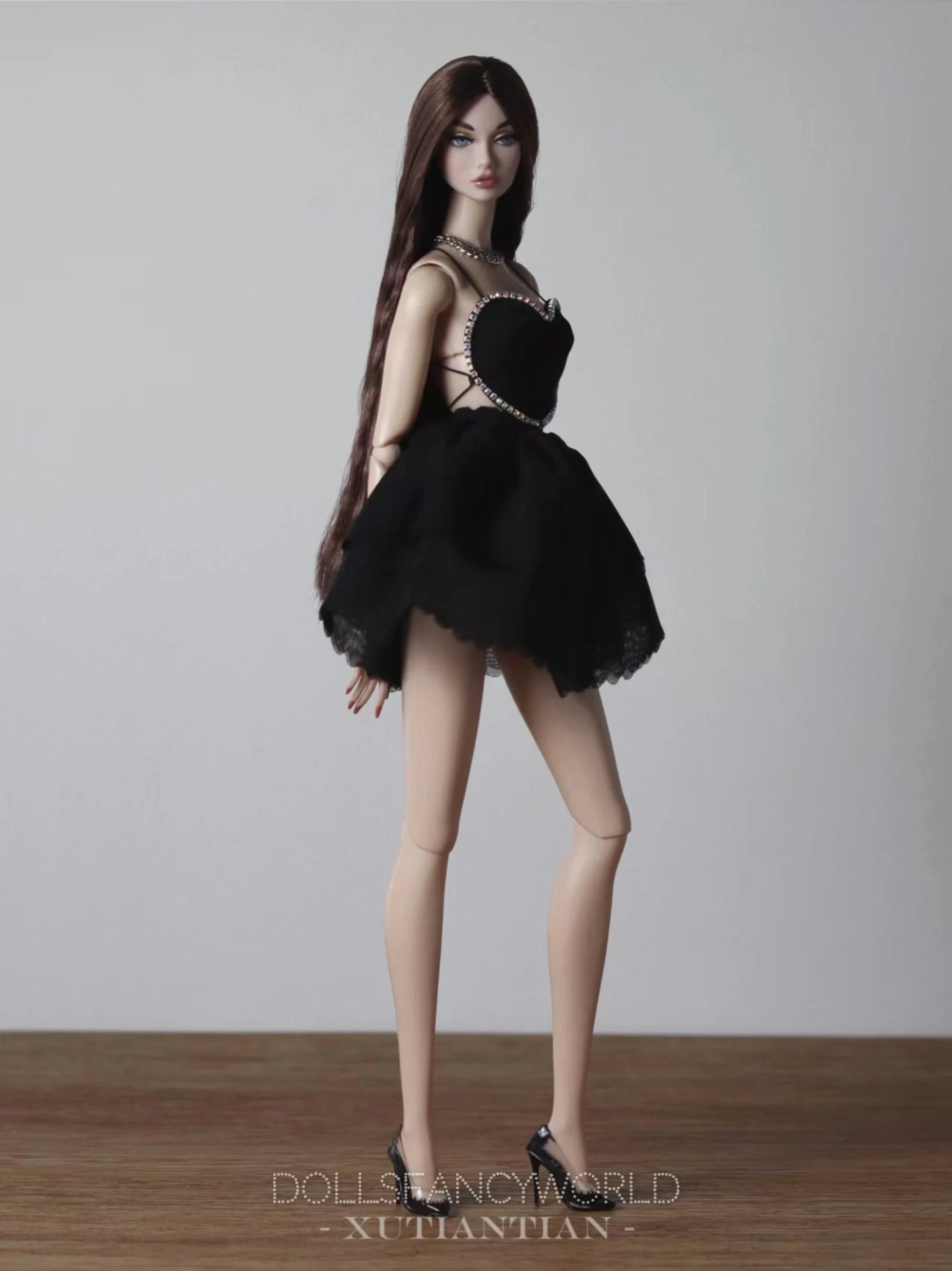 Heart Shaped Dress for Fashion Royalty, Nu Face, Poppy Parker
