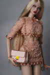 Mermaid Princess Bouclé Suit Set (Chain Hem) for Fashion Royalty, Nu Face, Poppy Parker