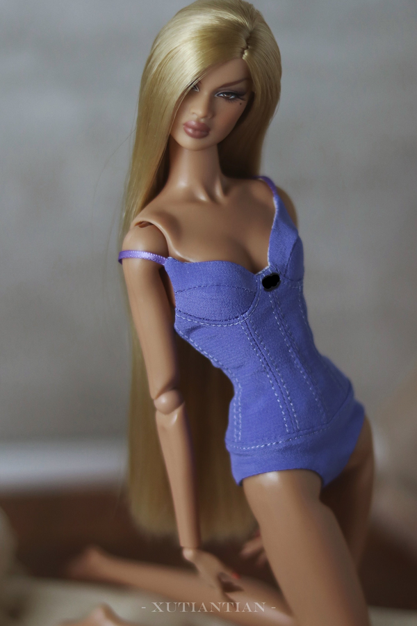 One Piece Swimsuit for Fashion Royalty, Nu Face, Poppy Parker