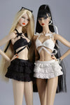 Lace Ruffle Two-Piece Set for Fashion Royalty, Nu Face, Poppy Parker