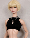 Top with Sewn-On Necklace for Fashion Royalty, Nu Face, Poppy Parker
